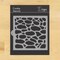 Cobblestone Cookie and Craft Stencil | CM218 by Designer Stencils | Cookie Decorating Tools | Baking Stencils for Royal Icing, Airbrush, Dusting Powder | Craft Stencils for Canvas, Paper, Wood | Reusable Food Grade Stencil